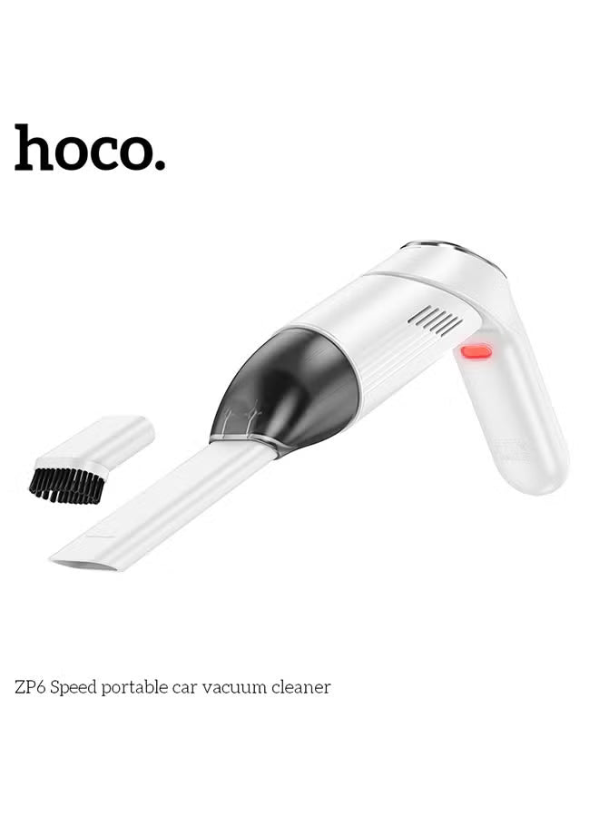Hoco - Car Vacuum Cleaner (ZP6) White