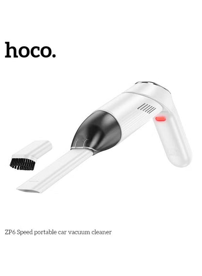 Hoco - Car Vacuum Cleaner (ZP6) White