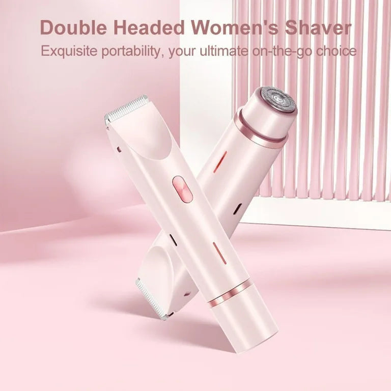 Dual Bikini Trimmer - Electric Razors for Women Ipx7 Waterproof