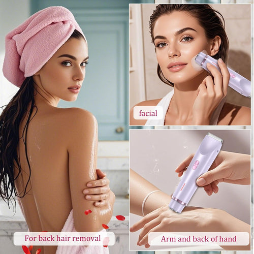 Dual Bikini Trimmer - Electric Razors for Women Ipx7 Waterproof