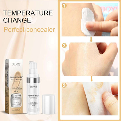 EELHOE Colour Foundation, Flawless Eelhoe Colour Changing - Mature Skin Foundation (ORIGINAL)