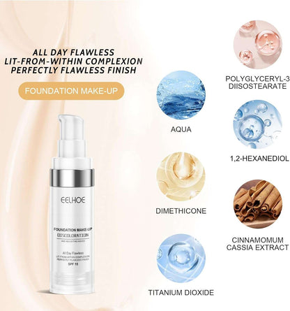 EELHOE Colour Foundation, Flawless Eelhoe Colour Changing - Mature Skin Foundation (ORIGINAL)